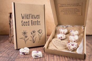 Let Love Grow - Coffret cadeau bombe de graines de fleurs sauvages de luxe 1