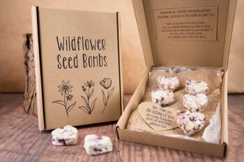 Let Love Grow - Coffret cadeau bombe de graines de fleurs sauvages de luxe 6