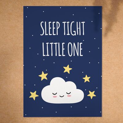 Sleep Tight Little One - A4 Print
