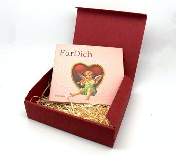 "Love Greetings" Pensées et poèmes pour les amoureuxCoffret cadeau en carton de haute qualité. 2