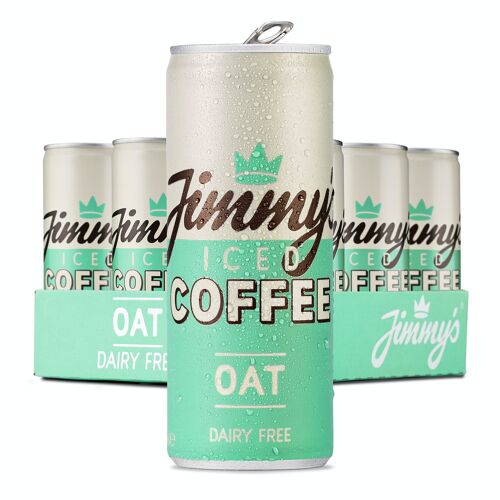 Jimmy's Iced Coffee Oat (Dairy Free, Vegan) SlimCan 12 x 250ml