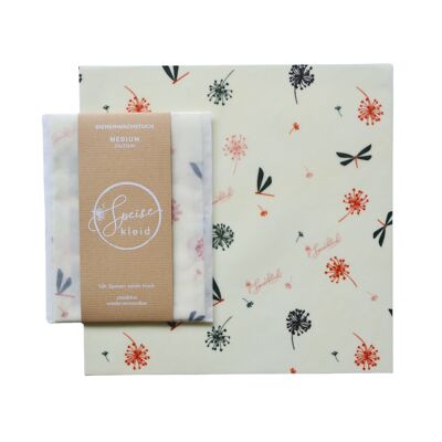 Beeswax wrap medium 25x25cm: PUSTEFLUME