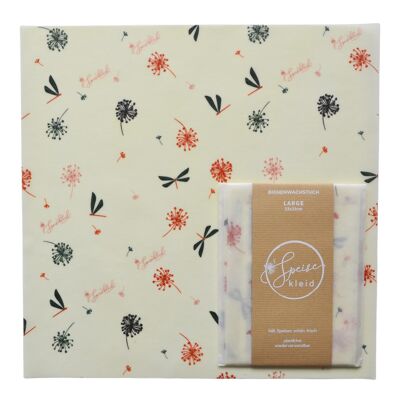 Beeswax wrap Large 33x33cm: PUSTEFLUME