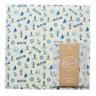 Beeswax wrap Large 33x33cm: MOIN