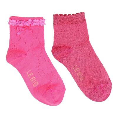 Utopia socks - Neon Pink