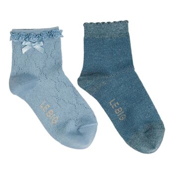 Chaussettes Utopia - Dawn Blue 1