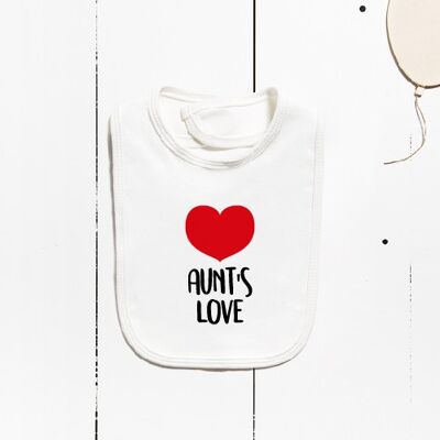 Cotton bib - I´m aunt´s love