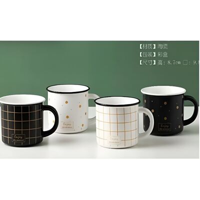 Keramik-Kaffeetasse 300 ml in Geschenkbox DF-445