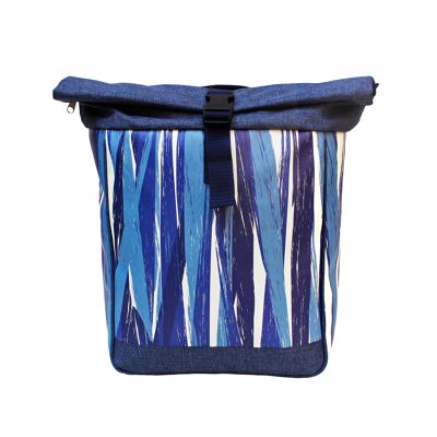 Combi bike bag / backpack Indigo