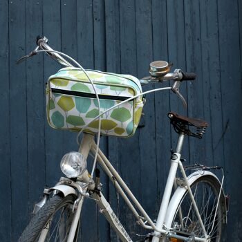 petite sacoche de vélo pour guidon - sacoche avant - sacoche de guidon étanche en bâche - Bosque 6