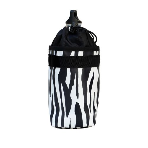 Flaschentasche Fahrrad für Lenker Snackbag -Zebra