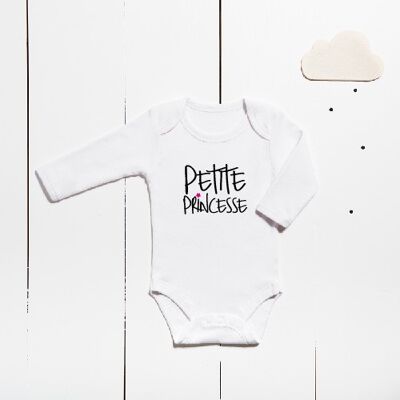 Body in cotone a maniche lunghe - Petite princesse