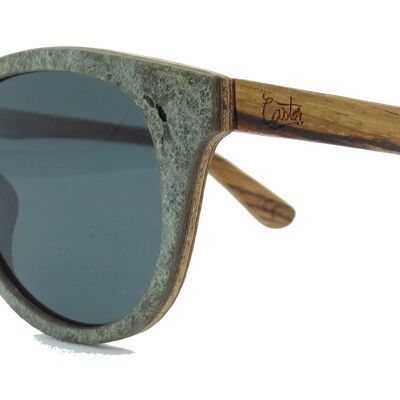 SUNGLASSES 253 -STONE & ZEBRA