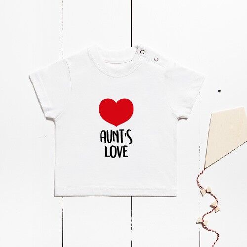 Camiseta algodón manga corta - Aunt´s love