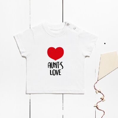 Camiseta algodón manga corta - Aunt´s love