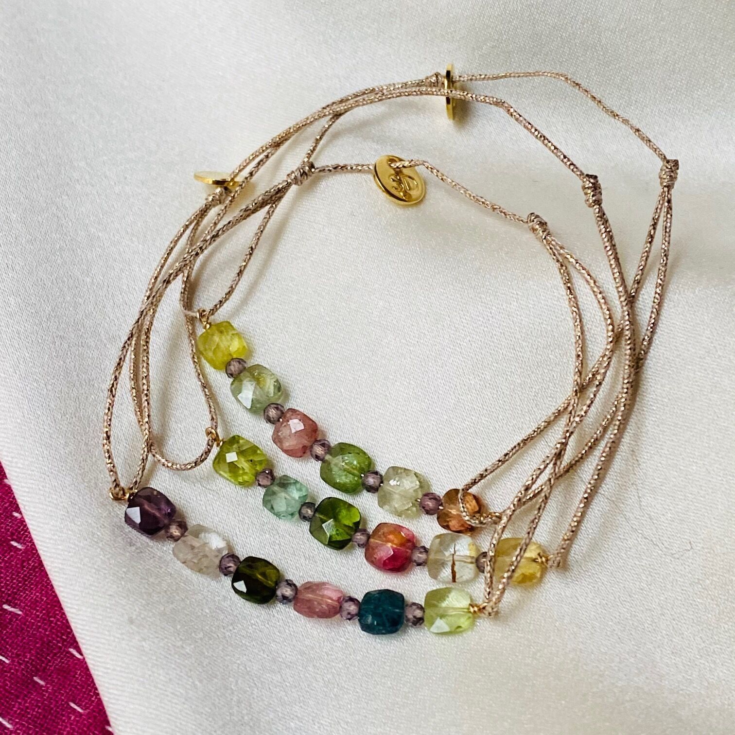 Bracciale Plaza Tormalina e Zaffiro (BLU61)