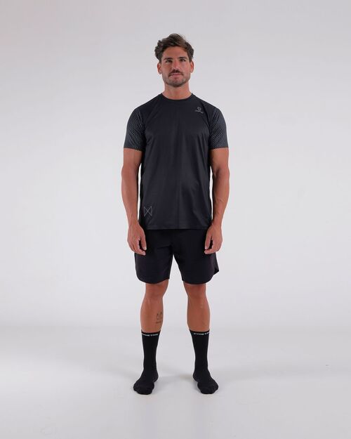 REFLEX BLACK TSHIRT - hombre