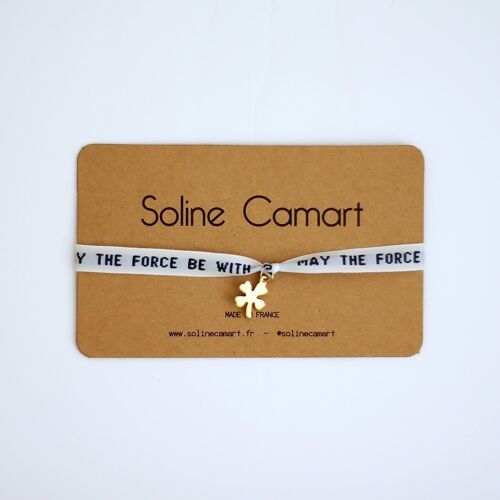 MAY THE FORCE BE WITH YOU - Trèfle doré