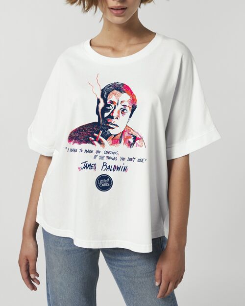 Le T-shirt Oversize femme - JAMES BALWIN