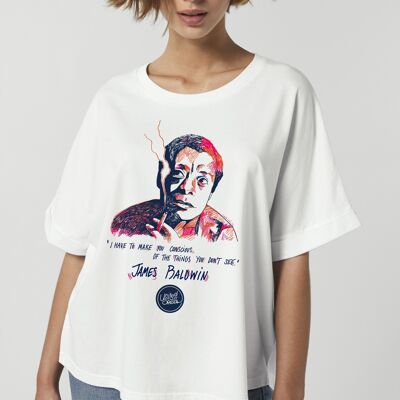Oversize-T-Shirt für Damen - JAMES BALWIN
