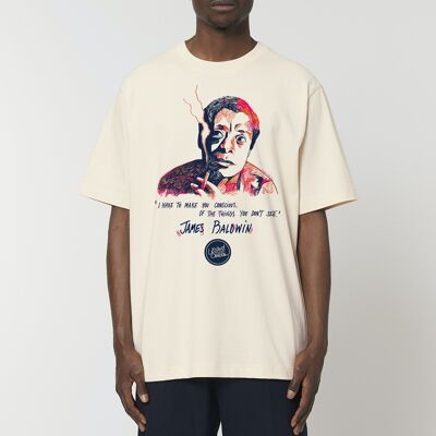 The Unisex Oversize T-shirt - JAMES BALDWIN