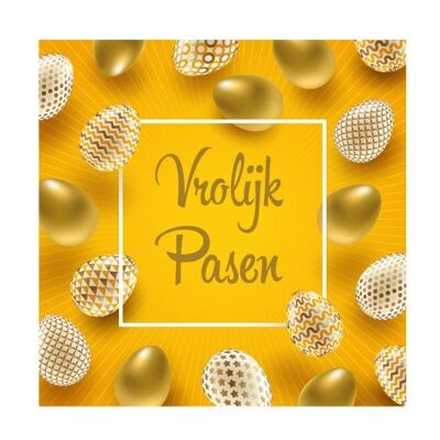 Cadeau kaartje - Vrolijk Pasen