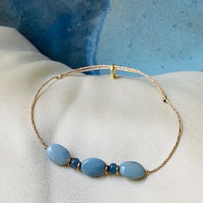 Maïka opal gemstone bracelet (BMA58)