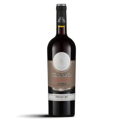 Vino rosso calabrese Terrano Spadafora cl 0.75