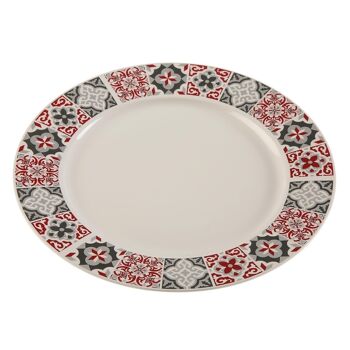 ASSIETTE GRENAT HYDRA 21150118