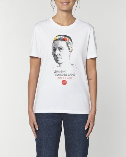 Le T-shirt Iconique - SIMONE DE BEAUVOIR
