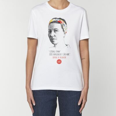 Das ikonische T-Shirt - SIMONE DE BEAUVOIR