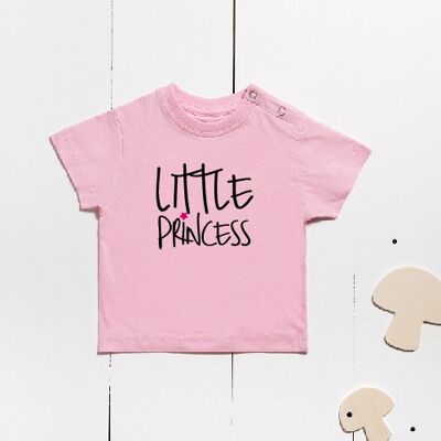 Short-sleeved cotton t-shirt - Little princess