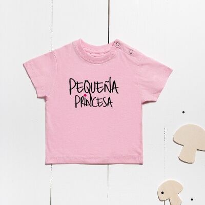 T-shirt in cotone manica corta - Piccola principessa