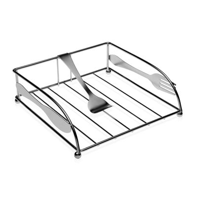 CHROMED METAL NAPKIN HOLDER 10035389