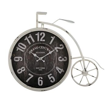 HORLOGE MURALE EN MÉTAL 60CM GRAND C 18191128 1