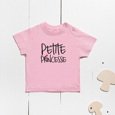 Kurzärmliges Baumwoll-T-Shirt - Petite Princess
