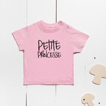 T-shirt en coton à manches courtes - Petite princesse 1