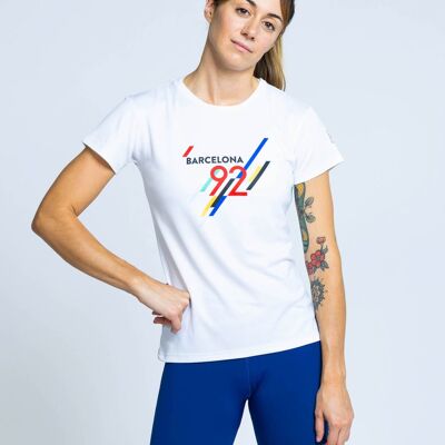 Barcelona 92 Damen-Performance-T-Shirt in LIMITIERTER AUFLAGE