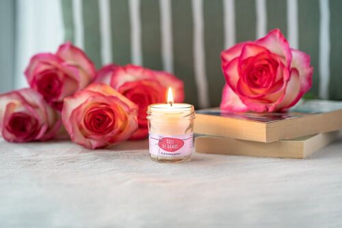 Mini bougie parfumée - Rose de Damas