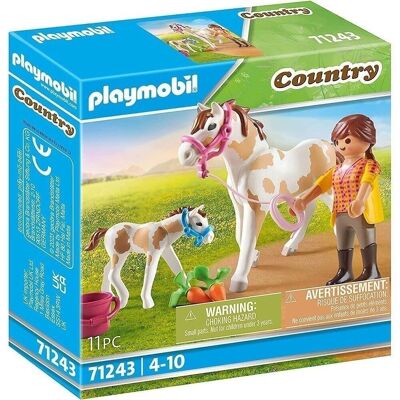 Playmobil Country Caballo con Potro