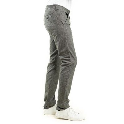 pantalon homme | gris chiné clair L38 > L36