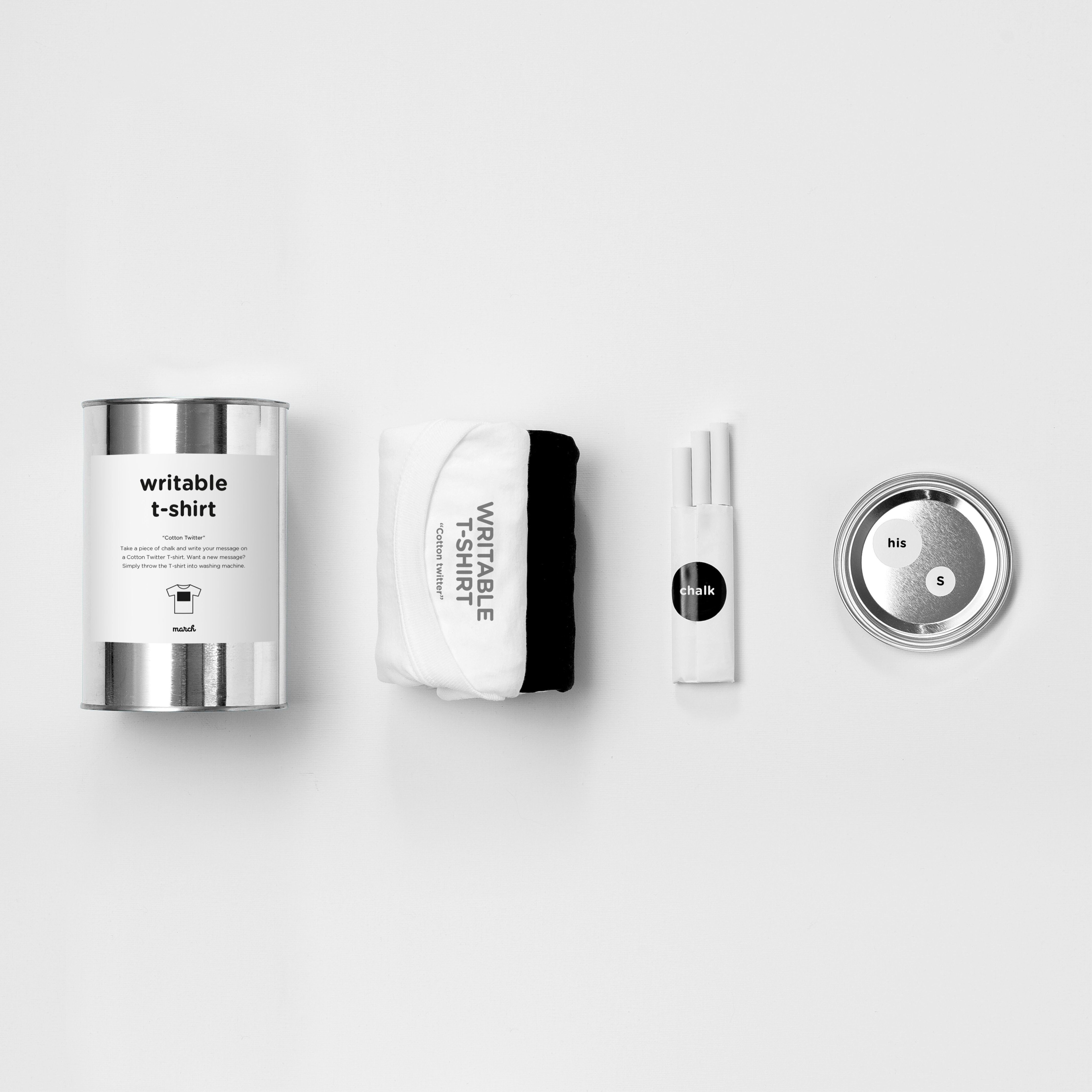 beschreibbares T-Shirt BLOCK IHRES