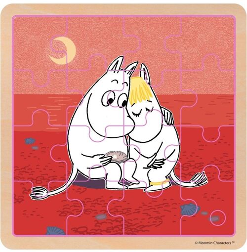 Moomin Wooden Puzzle - Caring