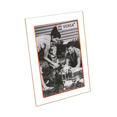 PHOTO FRAME 10X15 ORANGE ACRYLIC 21040014