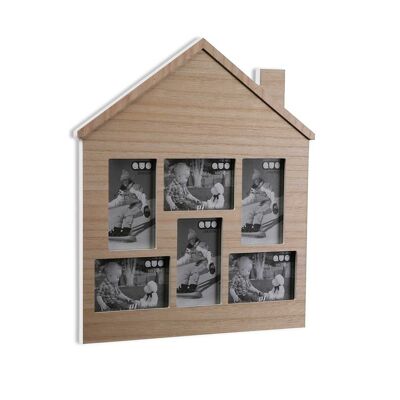 WOODEN HOUSE PHOTO FRAME 20920008