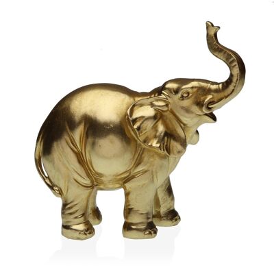 ELEFANTE DORATO FIGURA 19,5CM 11020116