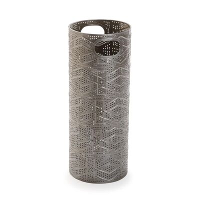 LEYLA SILVER UMBRELLA STAND 15610855