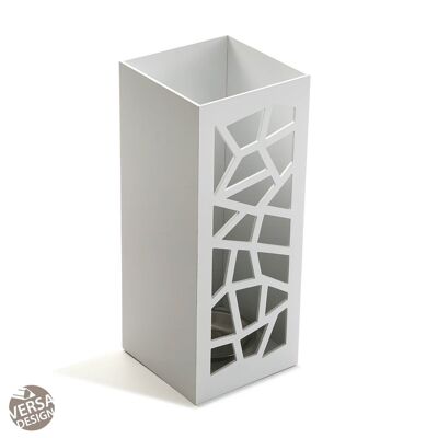 WHITE UMBRELLA STAND GEOMETRIC 16710570