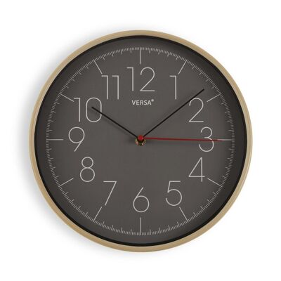 RELOJ DE PARED GRIS ACB MADERA 20551109