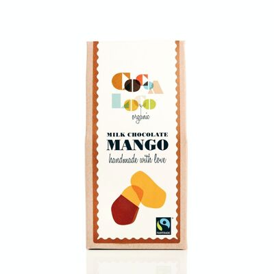 Chocolat au Lait Mangue – 6 x 100g